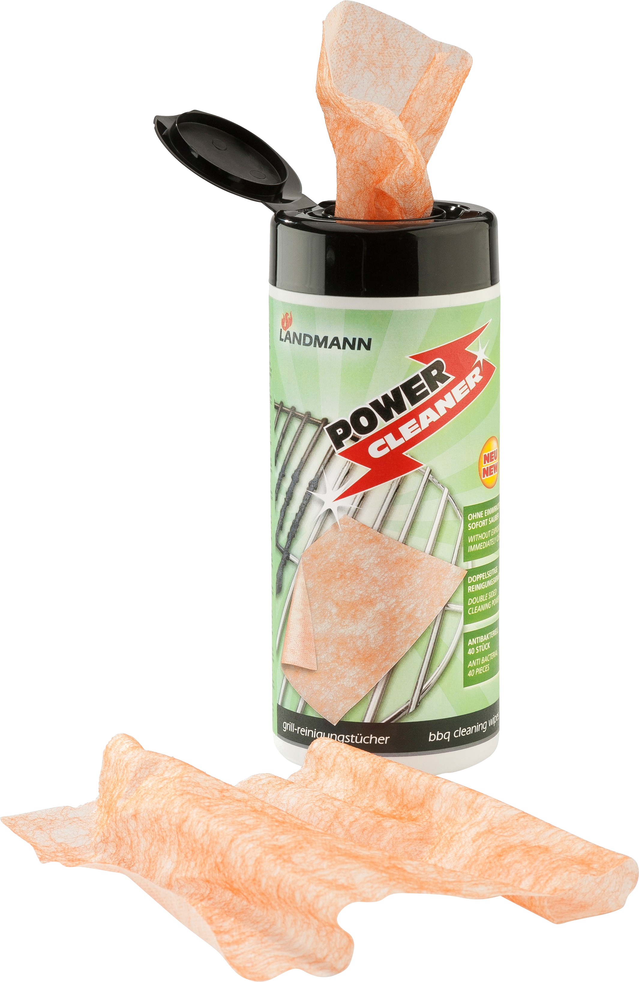 LANDMANN 13025 Grilltisztító kendők 40 db