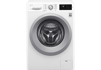 LG Outlet F2J5WN4W Elöltöltős keskeny mosógép, 6.5kg, DirectDrive, 1200 ford/perc, A+++ energiaosztály