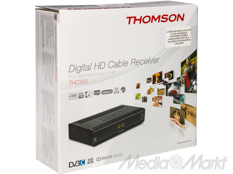 THOMSON THC300 HDTV (DVB-C) beltéri egység kábeltévéhez