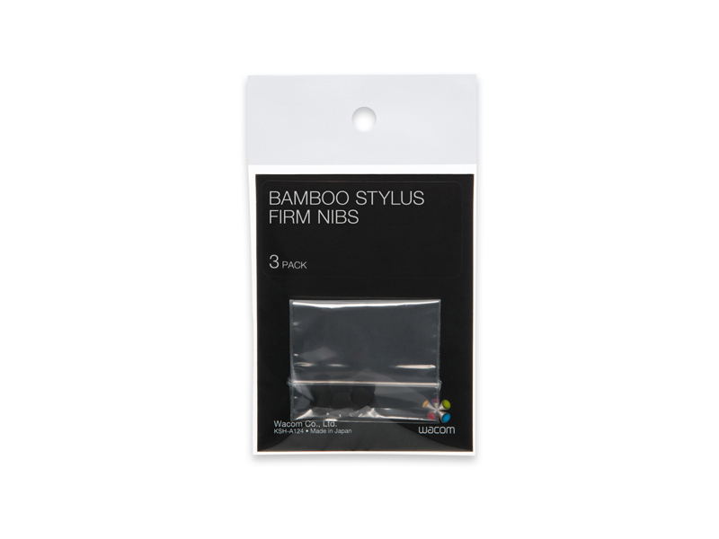 WACOM Bamboo Stylus Pocket (3er Pack)  Ersatz-Stiftspitzen Schwarz