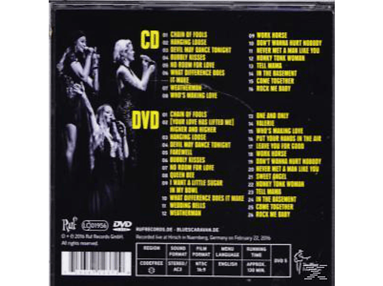 Thumbnail - Ina Forsman, Layla Zoe, Tasha Taylor - Blues Caravan 2016 (CD + DVD Video)