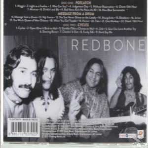 Rückseite einer CD mit Bandmitgliedern, Titelliste und Albumtitel "Message From a Drum".