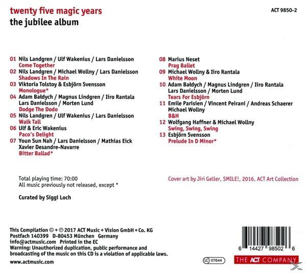 Albumcover mit Text und Titelliste. Es ist ein Musik-Compilation-Album.