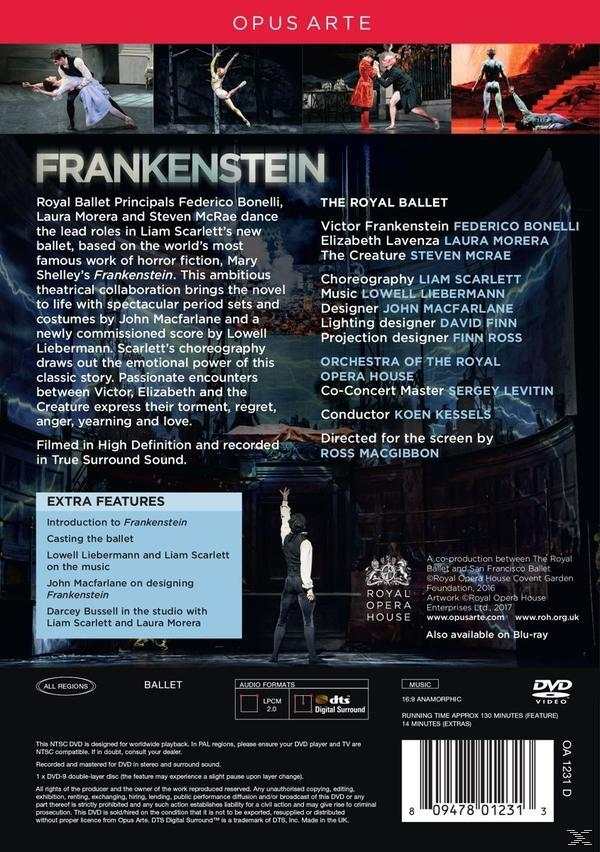 FRANKENSTEIN DVD