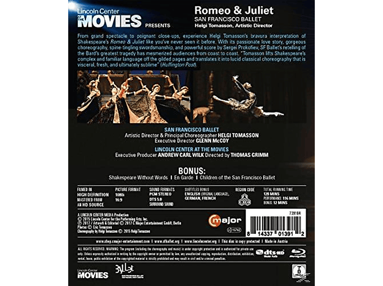 Thumbnail - ROMEO & JULIET Blu-ray