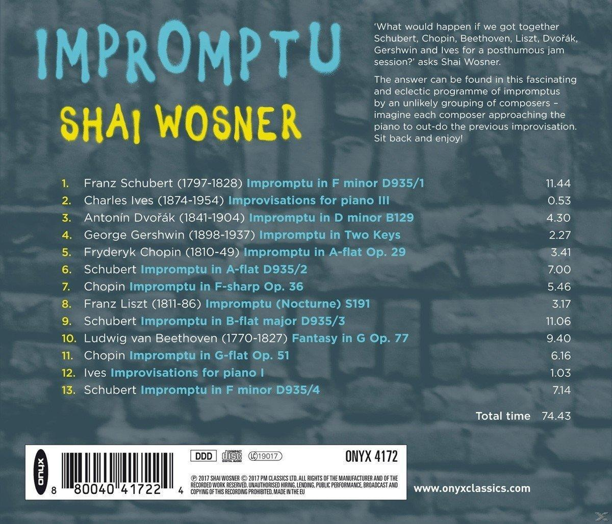 Shai Wosner - Impromptu  - (CD)