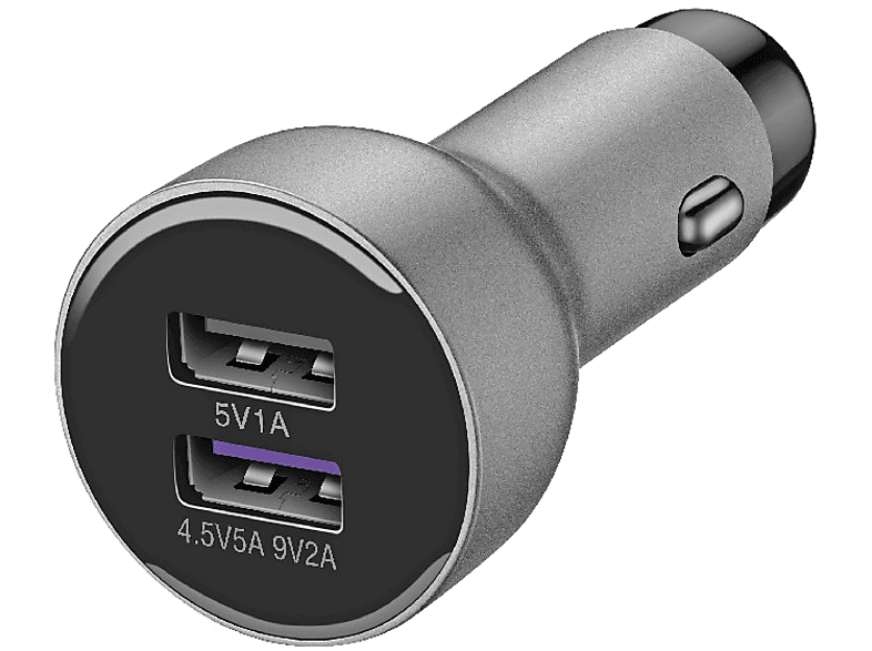 HUAWEI AP38 Dual Super Charger USB-KFZ-Schnellladegerät Universal, Schwarz