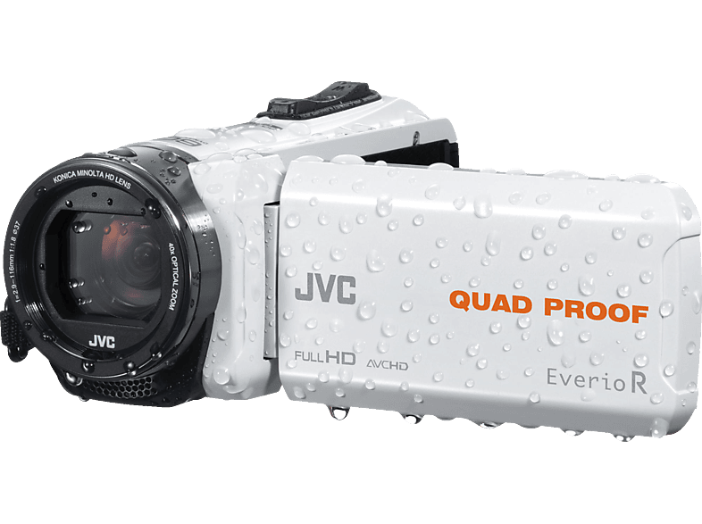 Videocámara acuática | JVC GZ-R435WEU Everio R Quad Proof