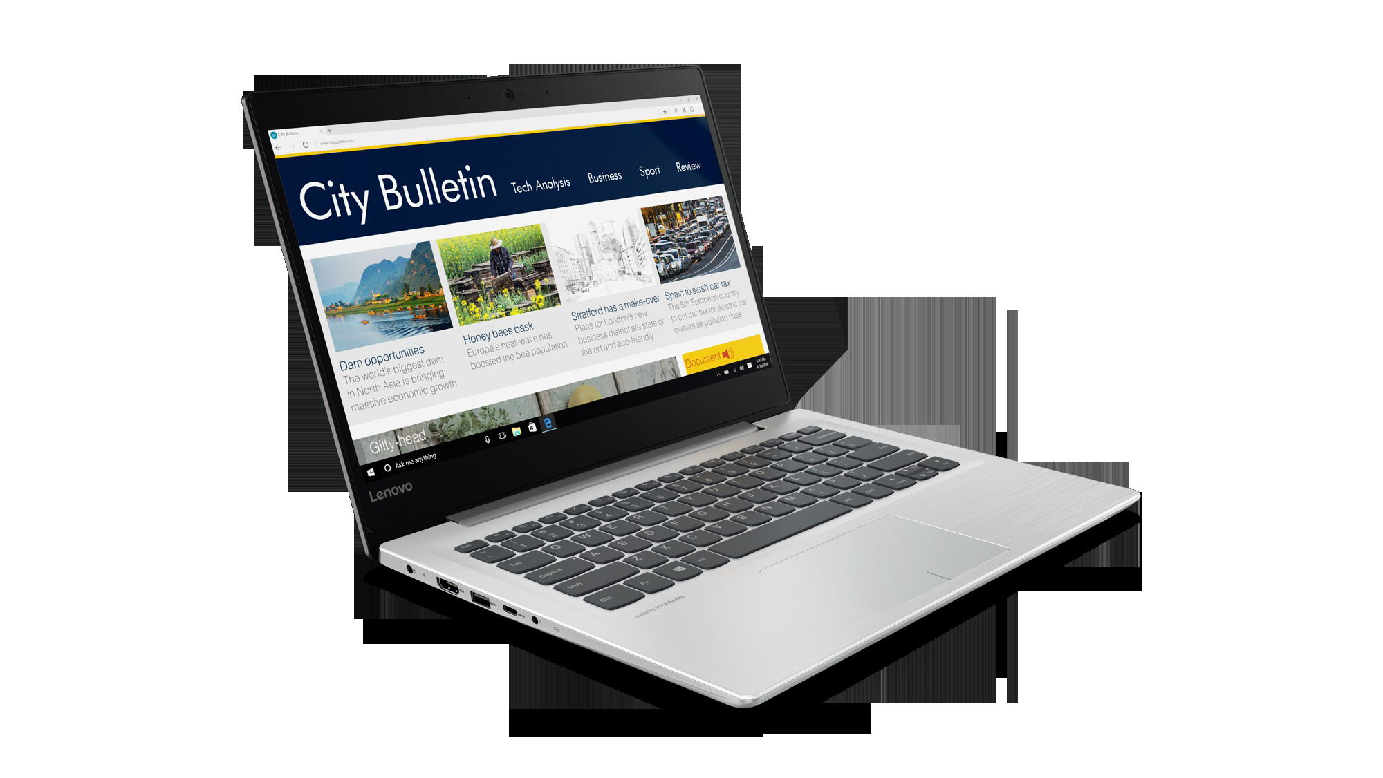 LENOVO IdeaPad 320S - 14 Zoll - Intel® Pentium® 4415U - 4 GB - 128 GB - Intel® HD 610 - Windows 10 (64 Bit)