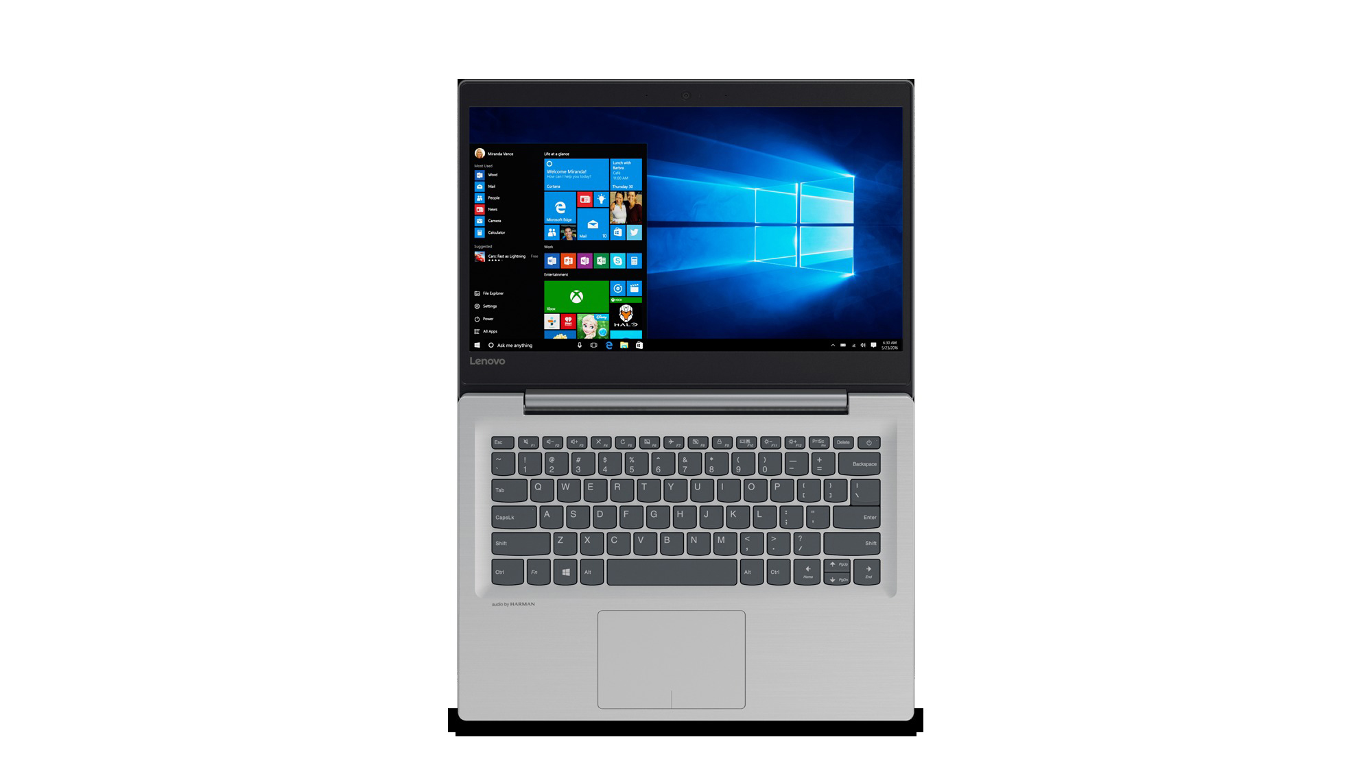 LENOVO IdeaPad 320S - 14 Zoll - Intel® Pentium® 4415U - 4 GB - 128 GB - Intel® HD 610 - Windows 10 (64 Bit)