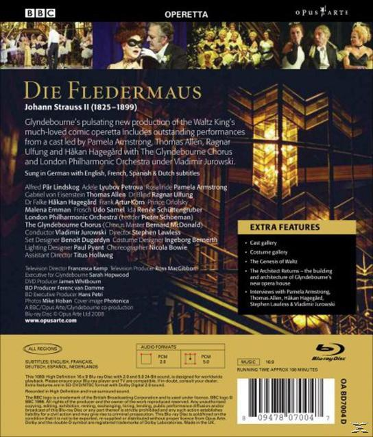 Jurowski/Armstrong/Allen/+ - Die Fledermaus  - (Blu-ray)