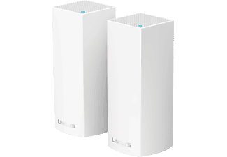 LINKSYS VELOP 2.4GHz / 2X5GHz Dinamik Tri-Band  AC4400 2'li Kablosuz AC  Moduler Mesh Router