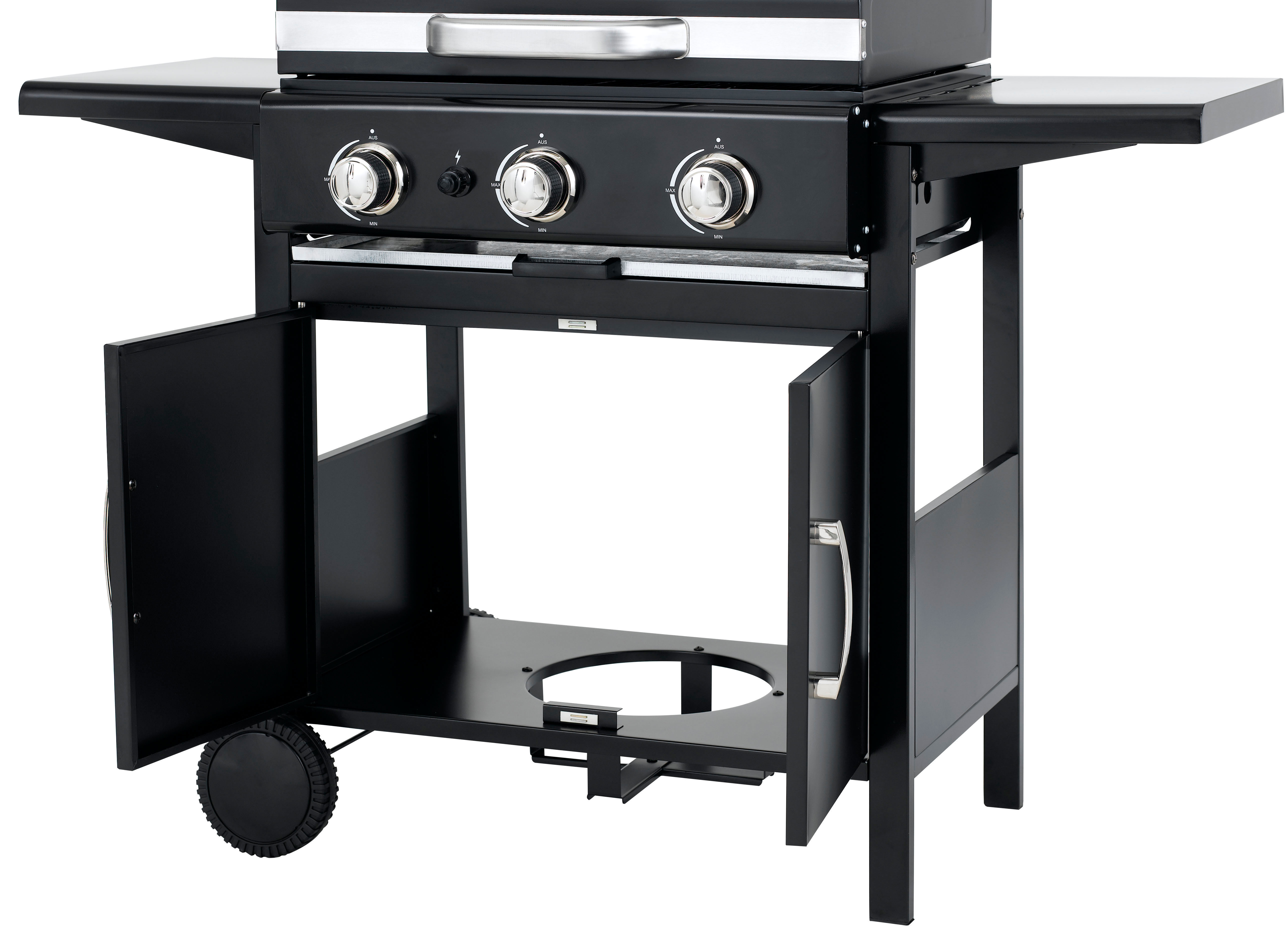 TEPRO 3152 Mayfield Gasgrill, Schwarz (9000 Watt)
