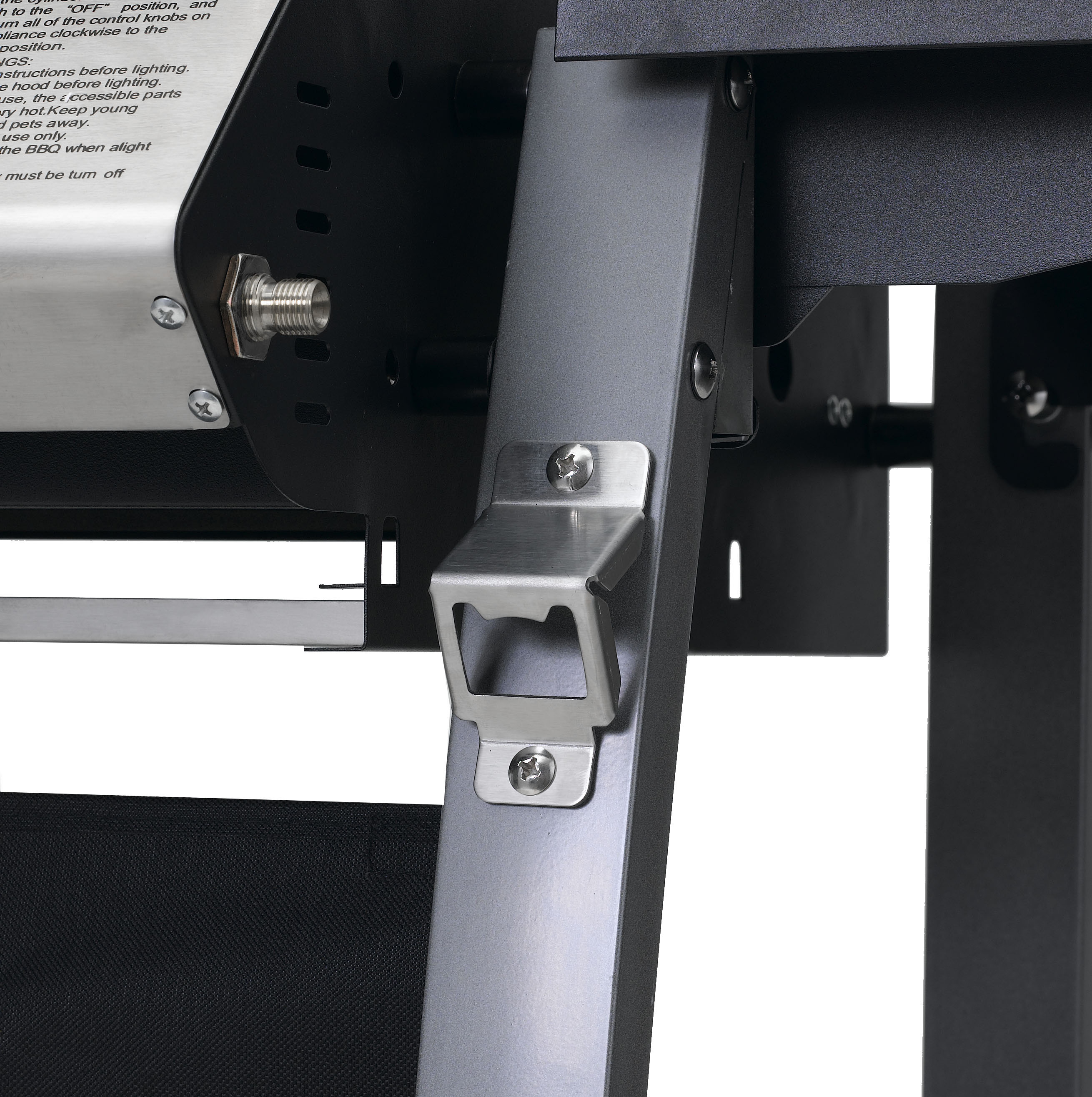 TEPRO 3163 Carrollton Gasgrill, Schwarz/Silber (6300 Watt)