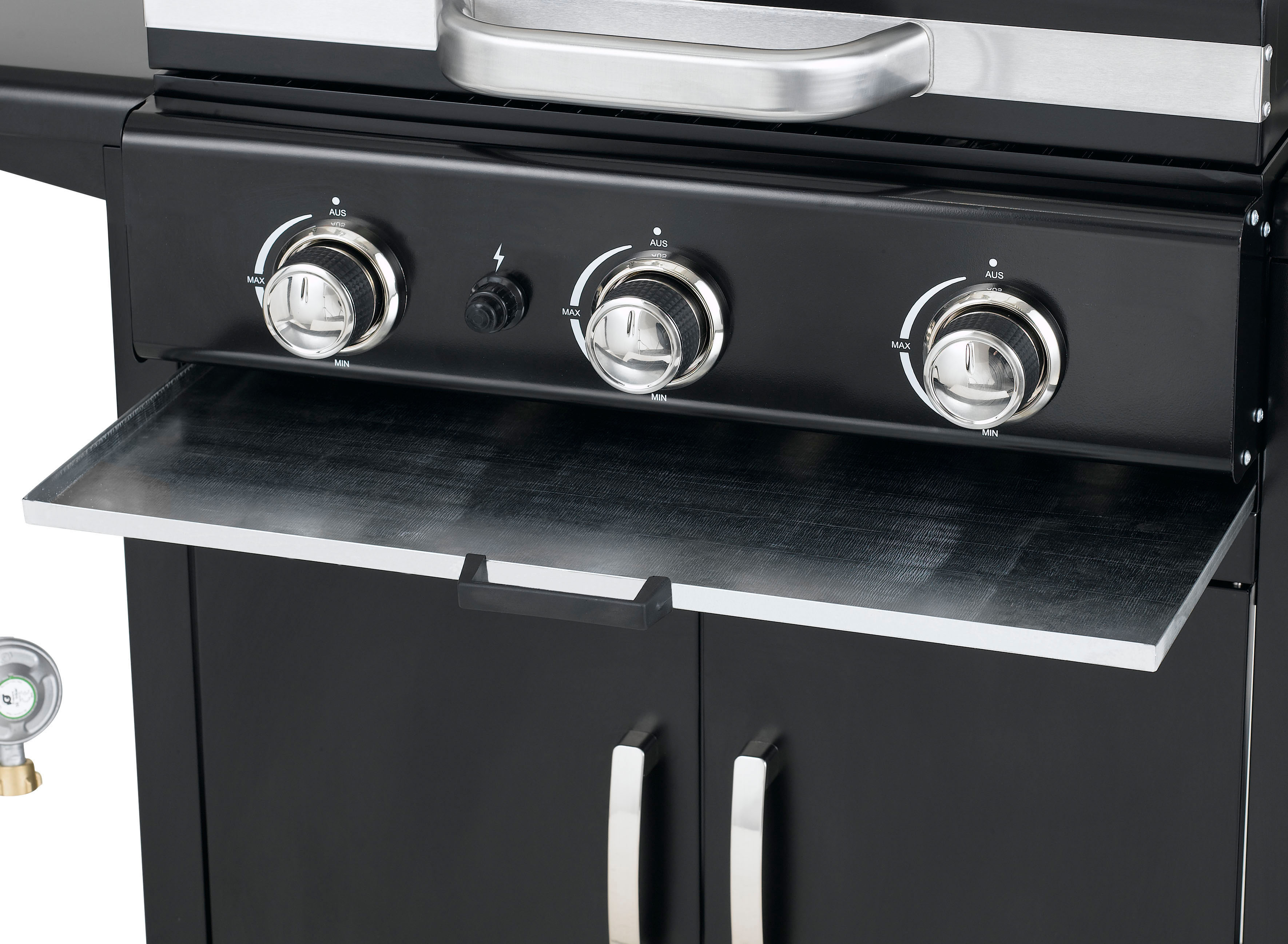 TEPRO 3152 Mayfield Gasgrill, Schwarz (9000 Watt)