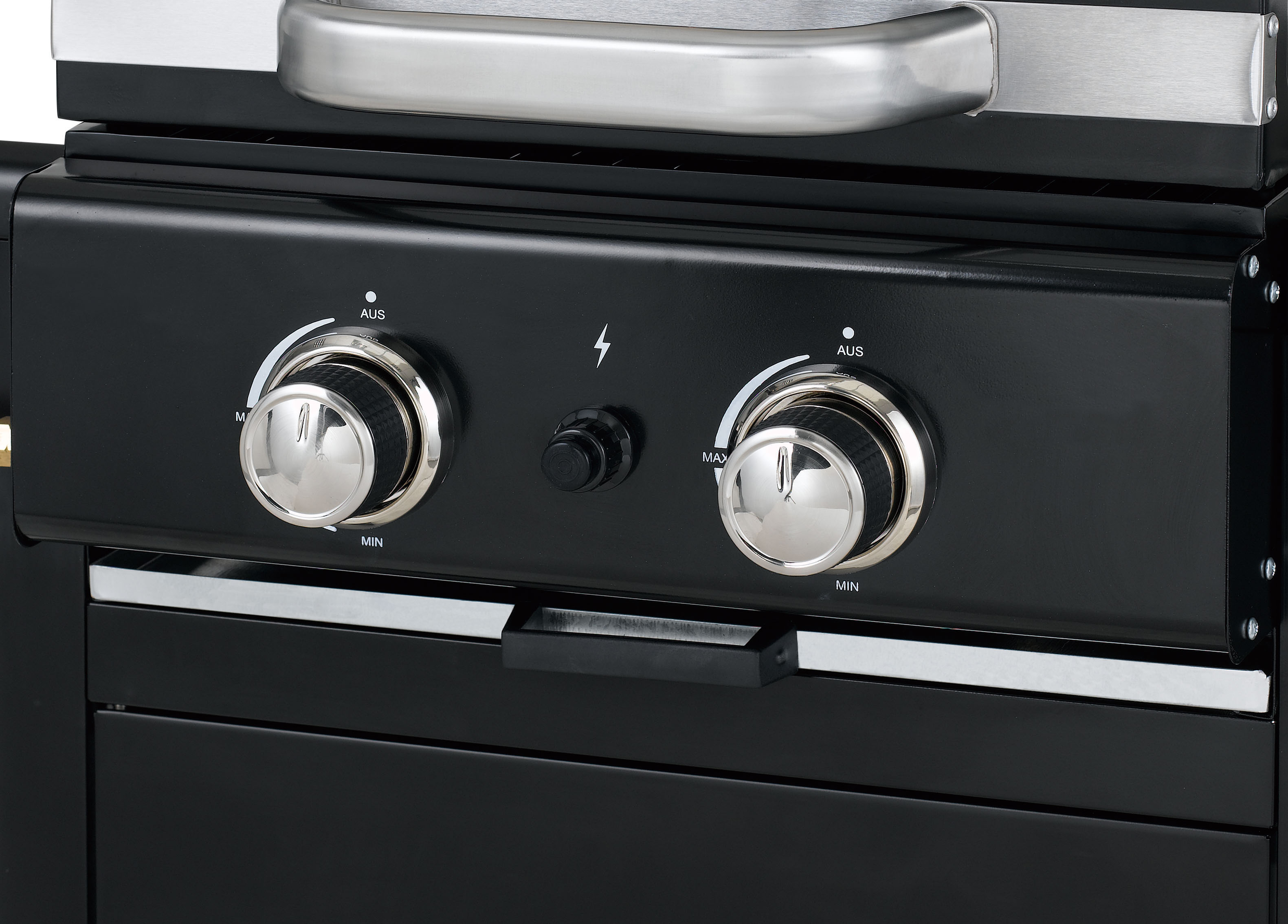TEPRO 3160 Bloomfield Gasgrill, Schwarz (6000 Watt)