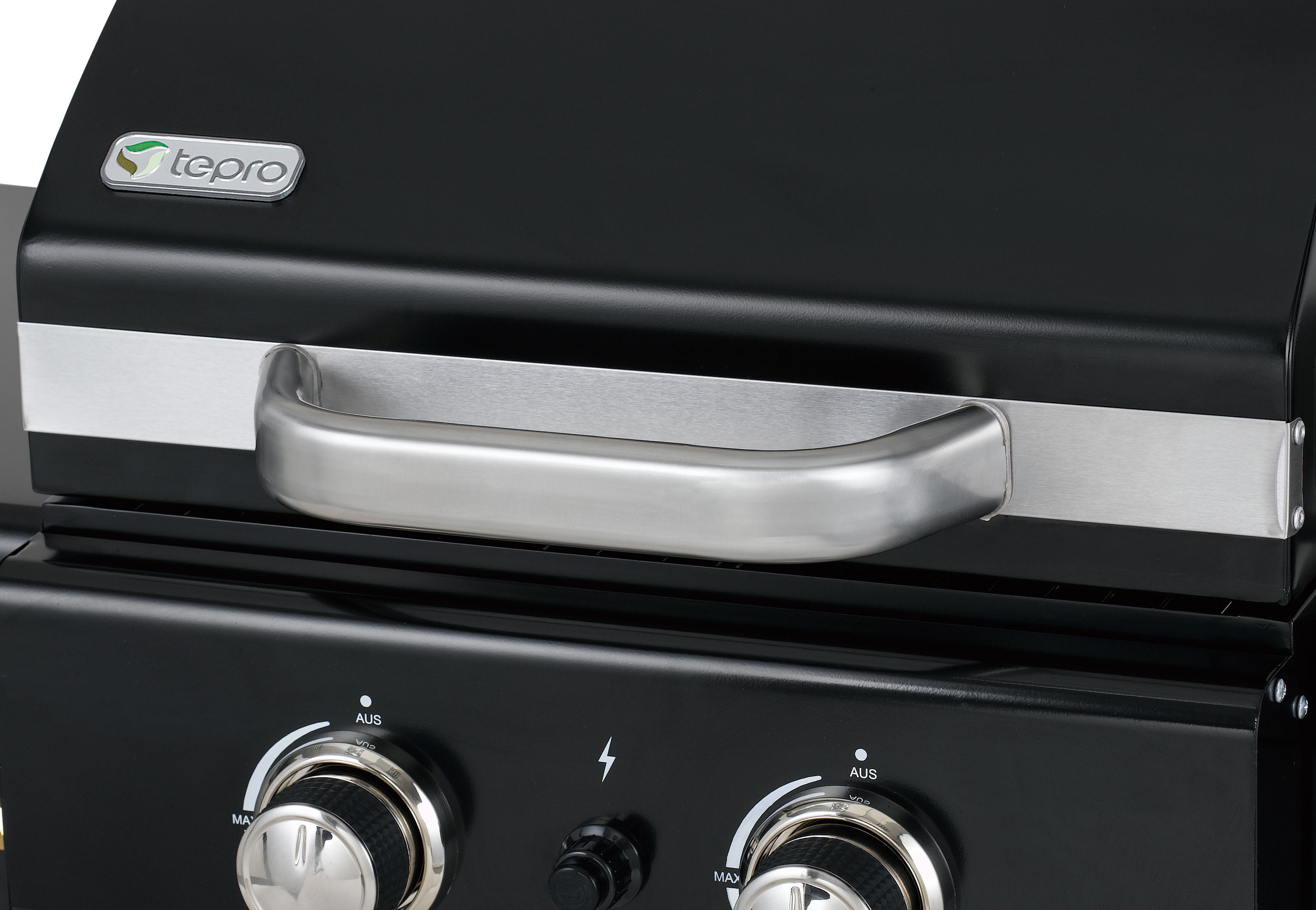 TEPRO 3160 Bloomfield Gasgrill, Schwarz (6000 Watt)