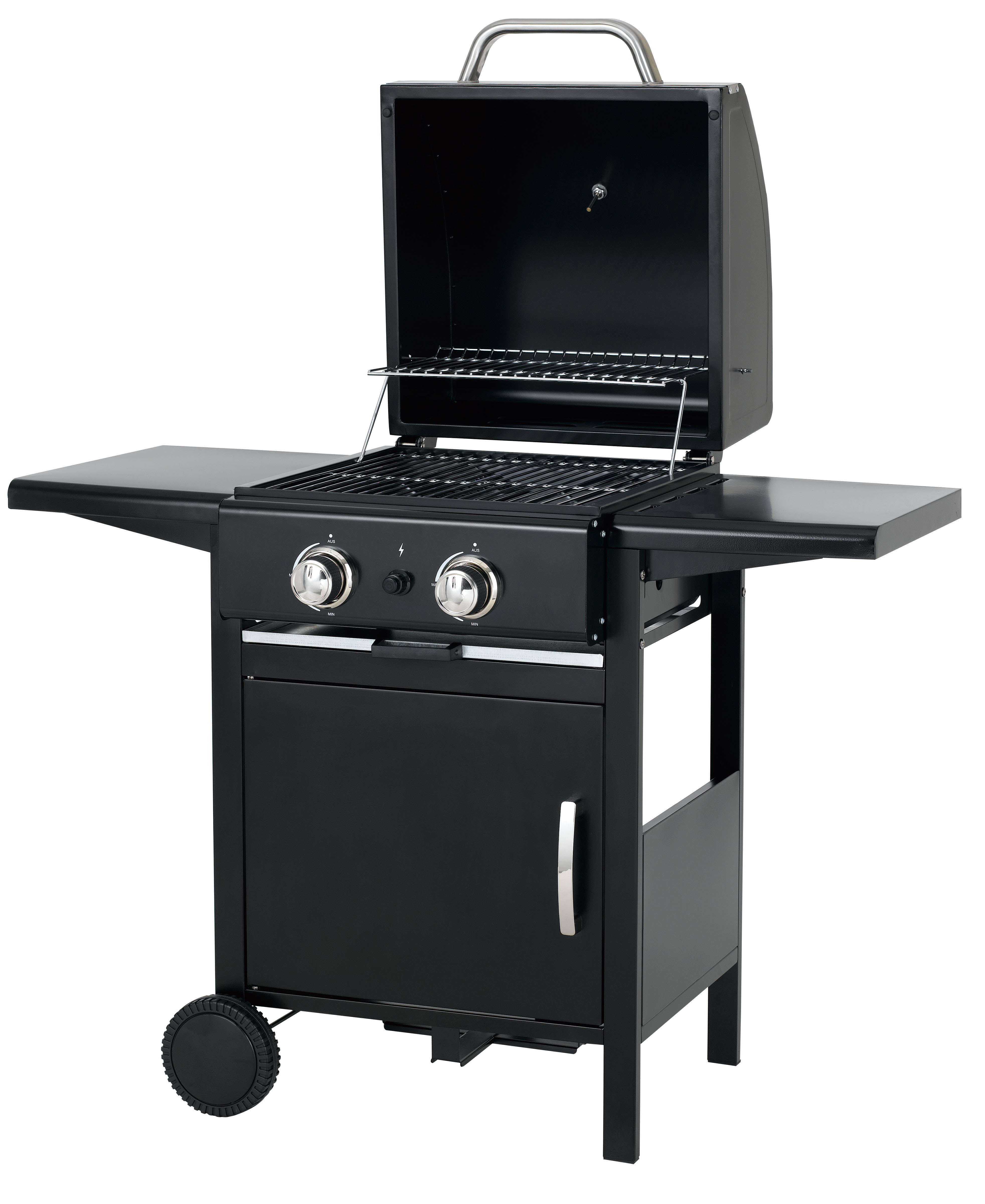 TEPRO 3160 Bloomfield Gasgrill, Schwarz (6000 Watt)