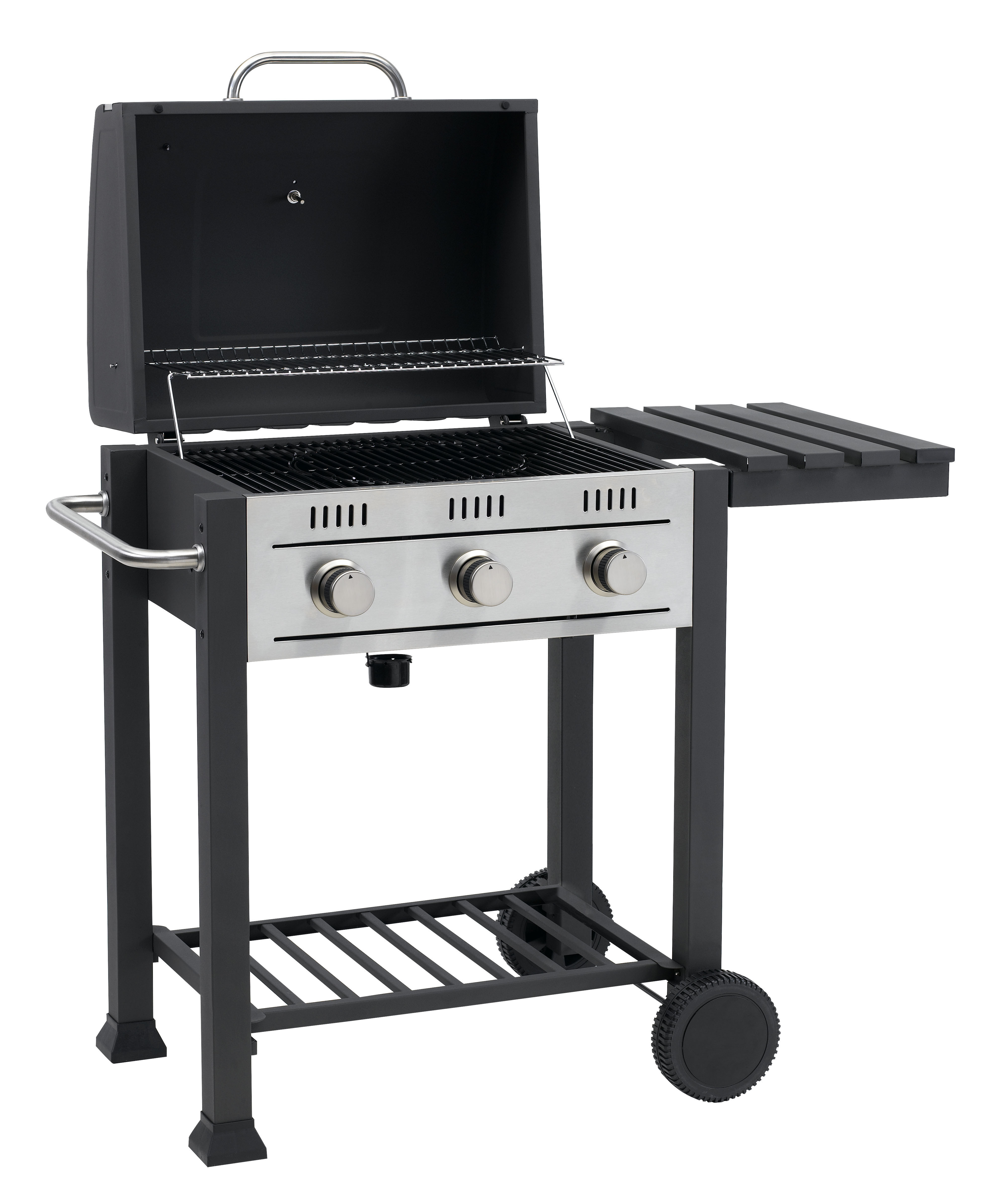 TEPRO 3167 Toronto Gas Gasgrill, Anthrazit/Edelstahl (9000 Watt)