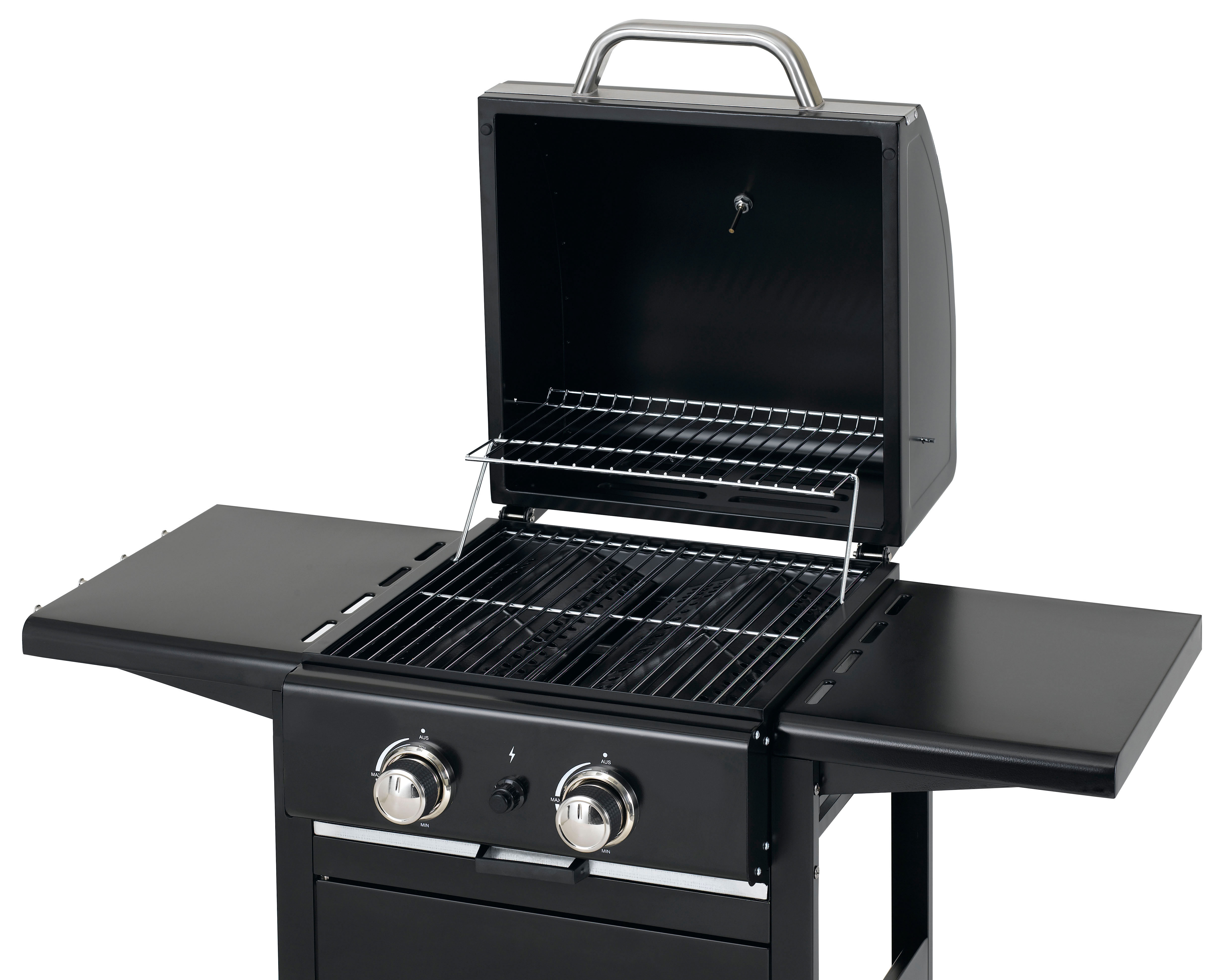 TEPRO 3160 Bloomfield Gasgrill, Schwarz (6000 Watt)