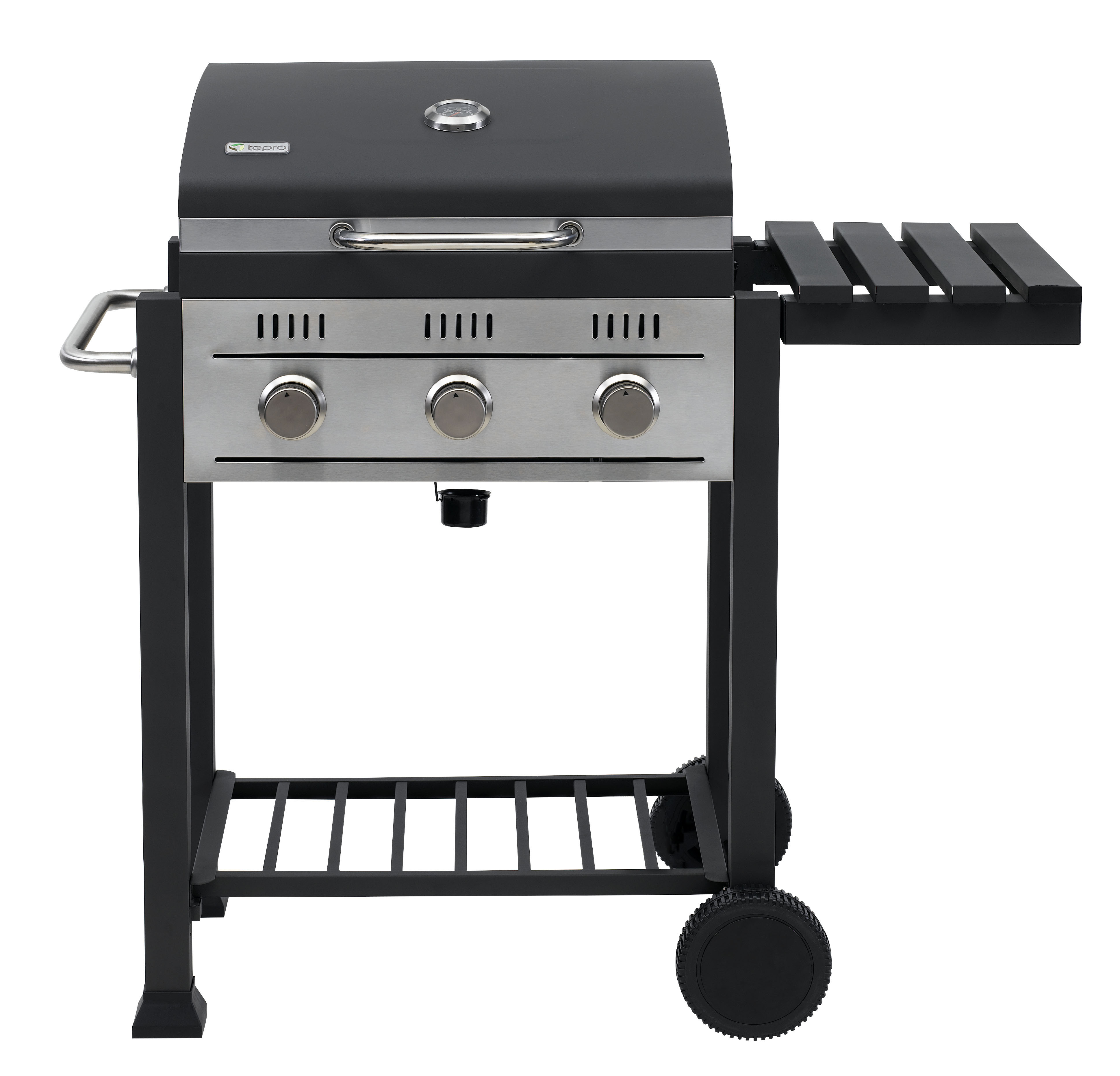 TEPRO 3167 Toronto Gas Gasgrill, Anthrazit/Edelstahl (9000 Watt)