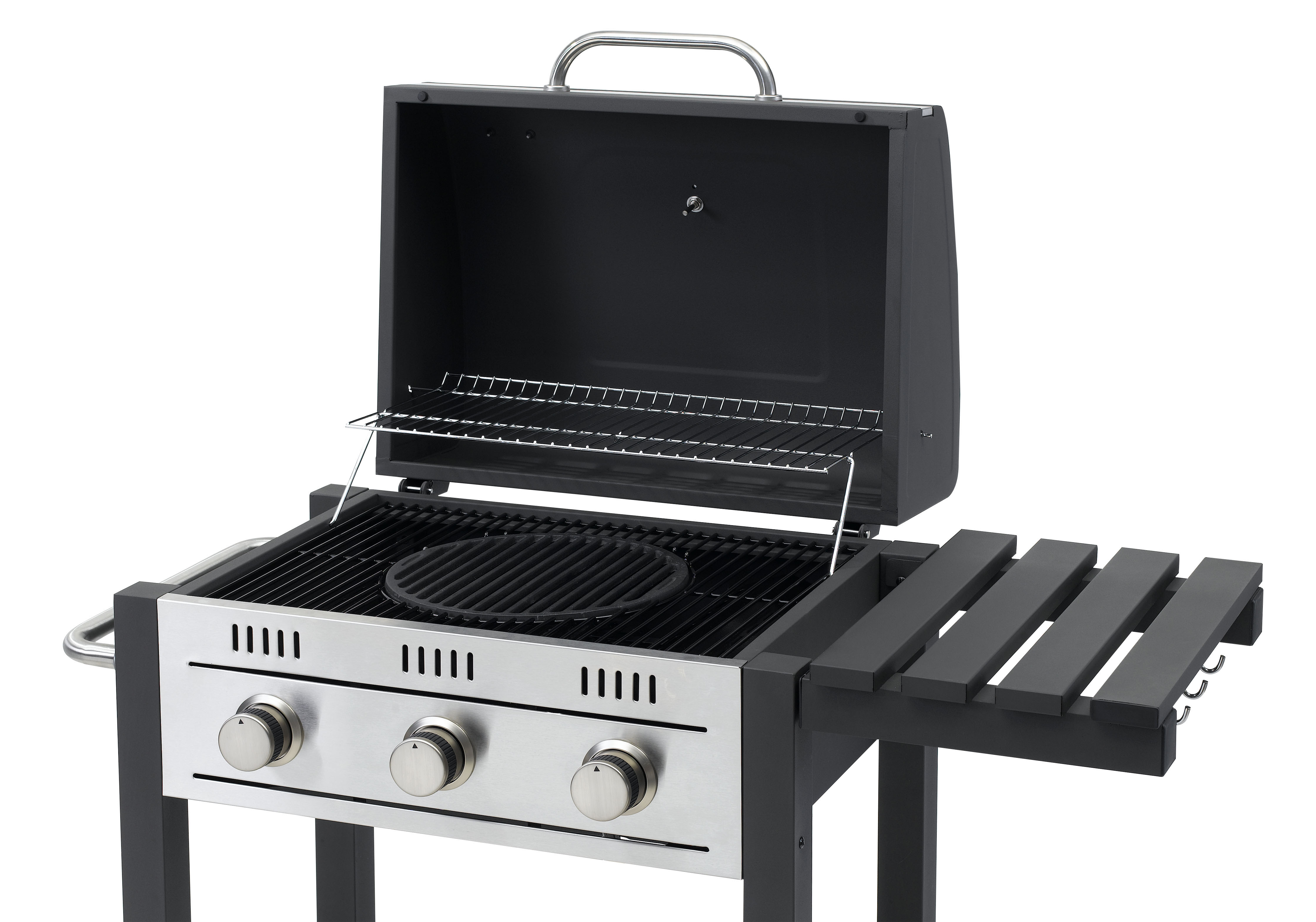 TEPRO 3167 Toronto Gas Gasgrill, Anthrazit/Edelstahl (9000 Watt)