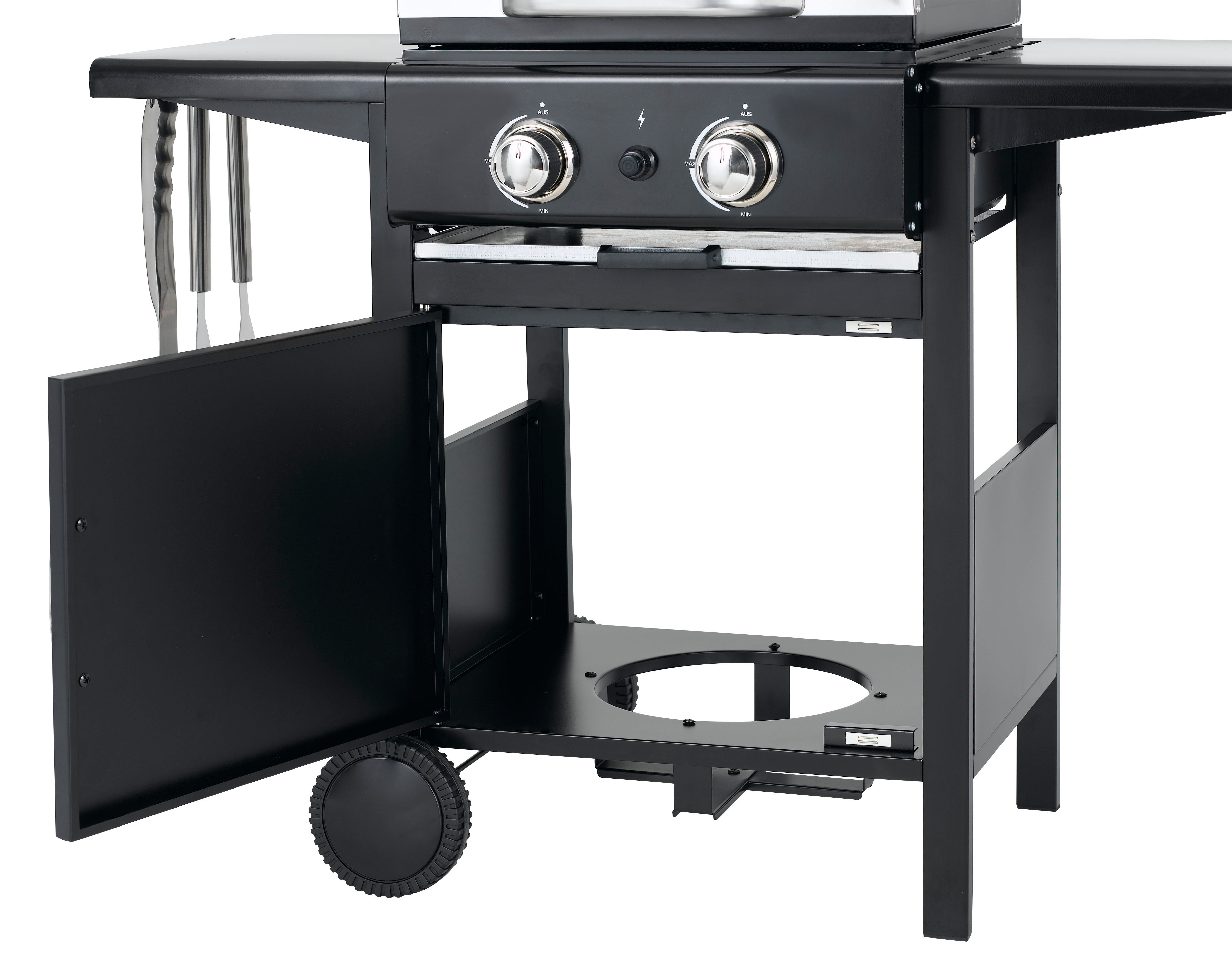 TEPRO 3160 Bloomfield Gasgrill, Schwarz (6000 Watt)