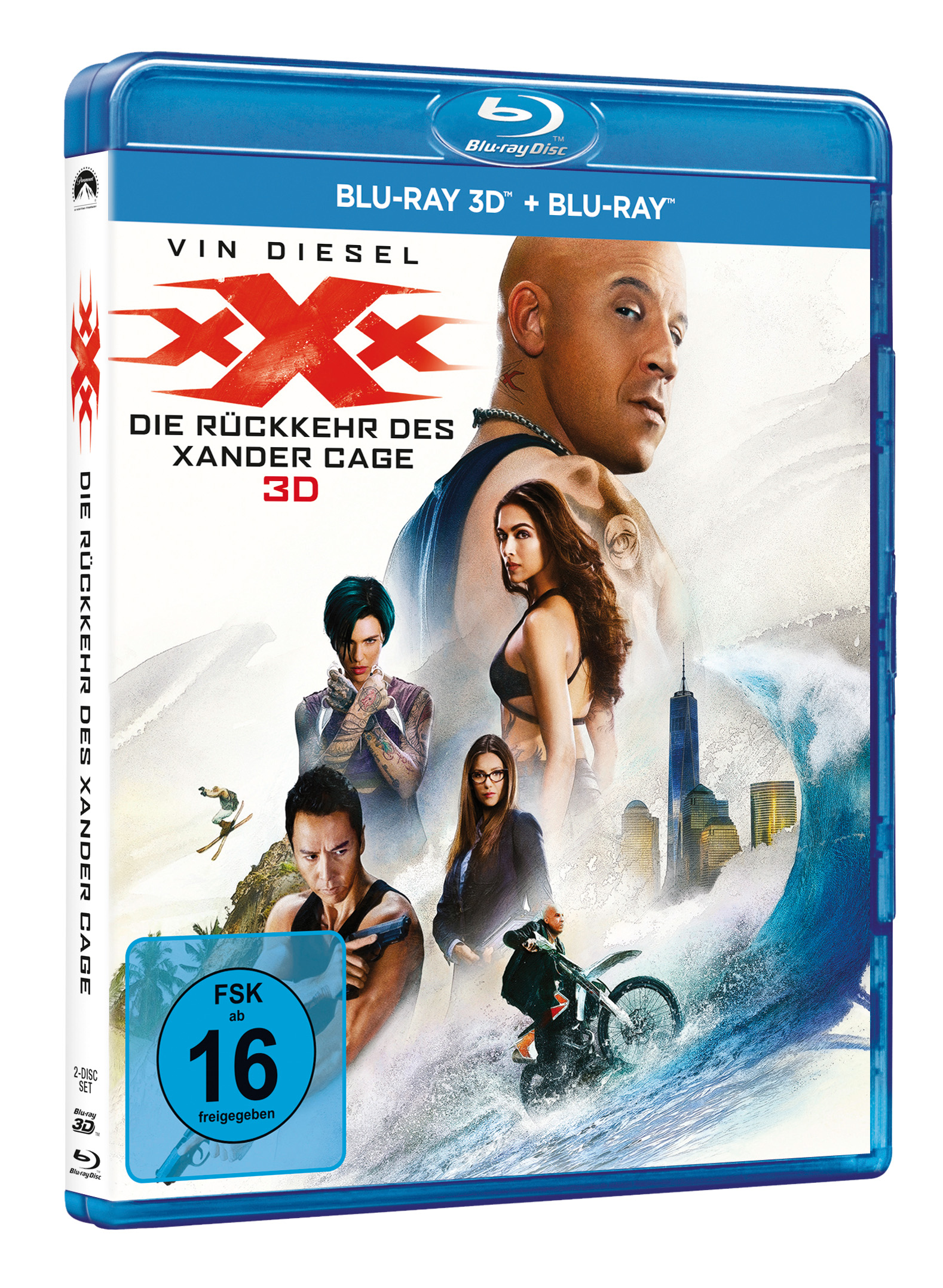 xXx - Die Rückkehr des Xander Cage 3D Blu-ray (+2D)