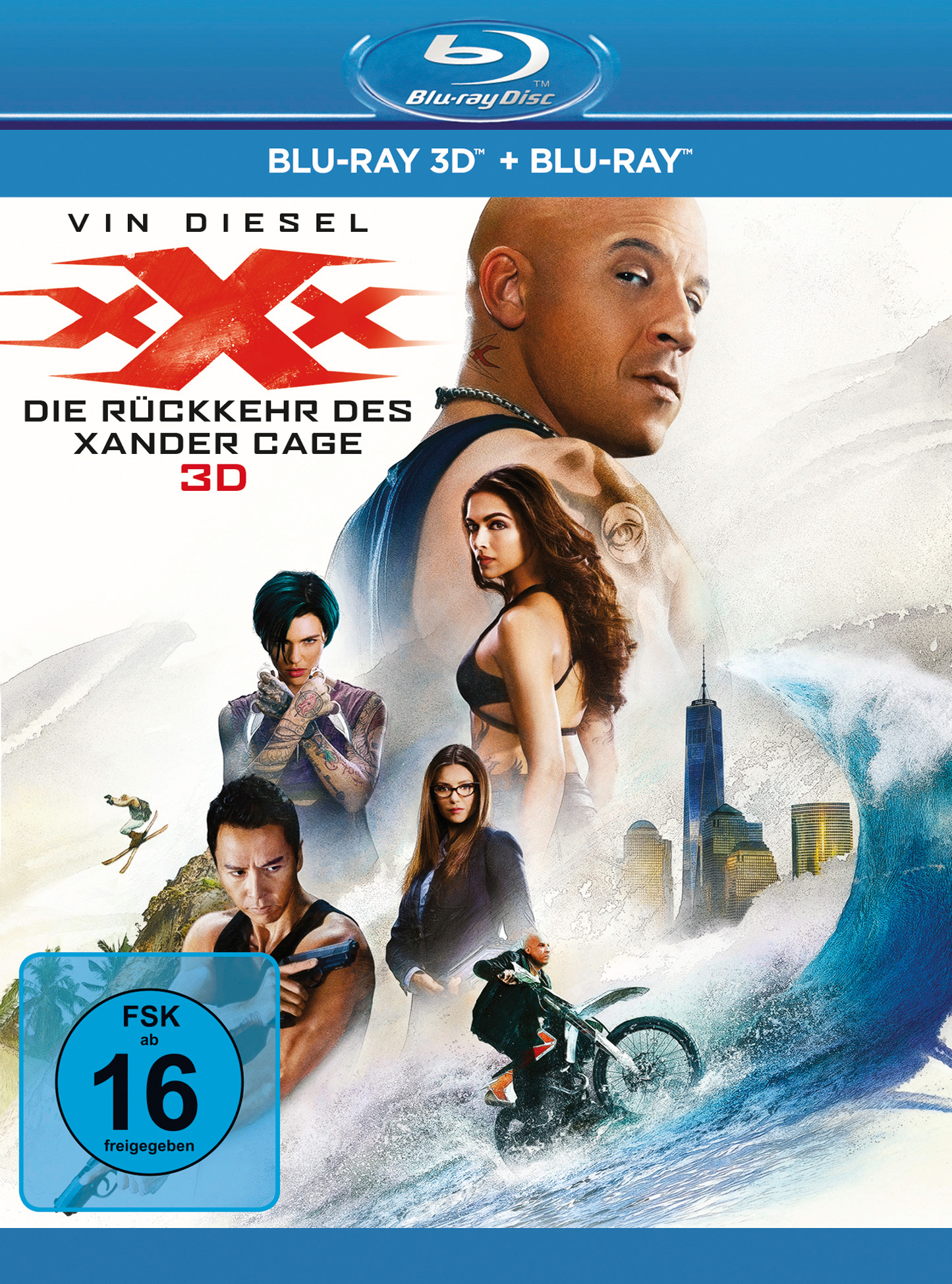 xXx - Die Rückkehr des Xander Cage 3D Blu-ray (+2D)