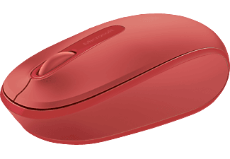MICROSOFT Wireless Mobile Mouse 1850 Maus, Flame Red