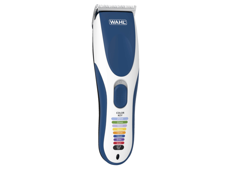 wahl 9649 016 color pro cordless haarschneider weiss blau