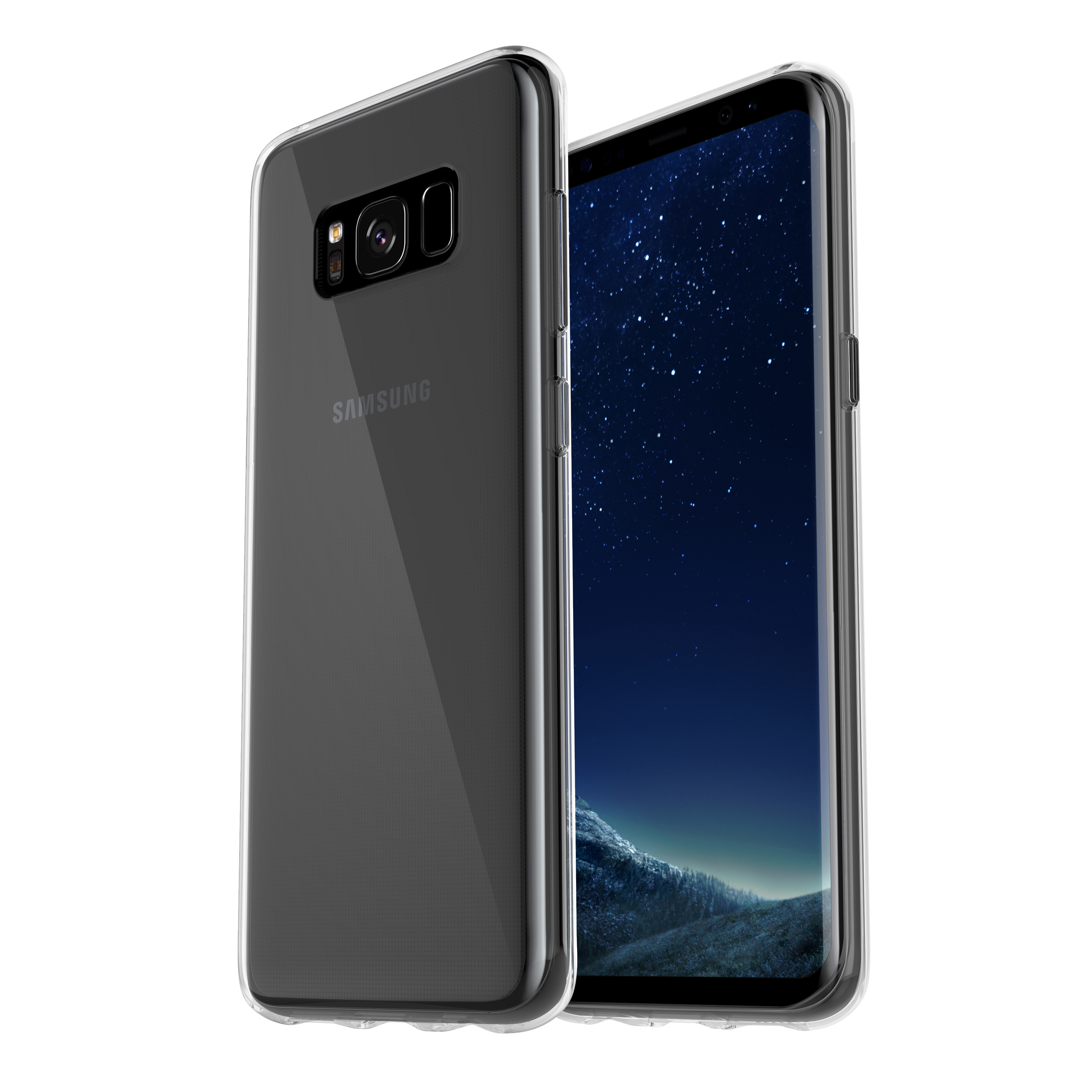 OTTERBOX 78-51251 GAL. S8 CLEARLY PROTECT. SKIN ALPHA GLASS, Backcover, Samsung, Galaxy S8, Transparent