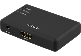 DELTACO Signalomvandlare VGA till HDMI - Svart