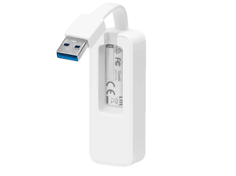 Acquistare TP-LINK TP-LINK UE300 - Adattatore di rete da USB 3.0 a Gigabit  Ethernet - pieghevole - bianco Adattatore Gigabit-Ethernet