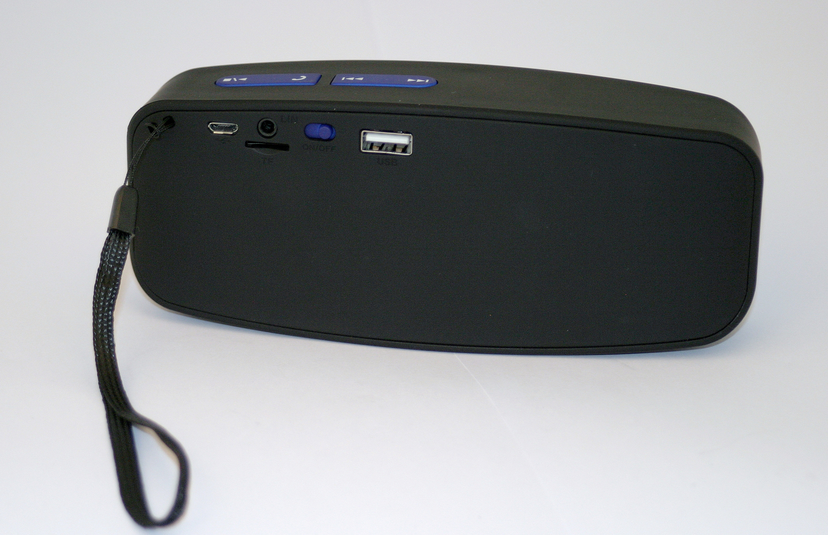 SOUND2GO Axess Stereo Bluetooth Lautsprecher, Schwarz/Blau