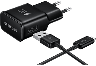 kaas Veroveren Samenstelling SAMSUNG Wallcharger met Fast Charging + USB-C-kabel Zwart kopen? |  MediaMarkt