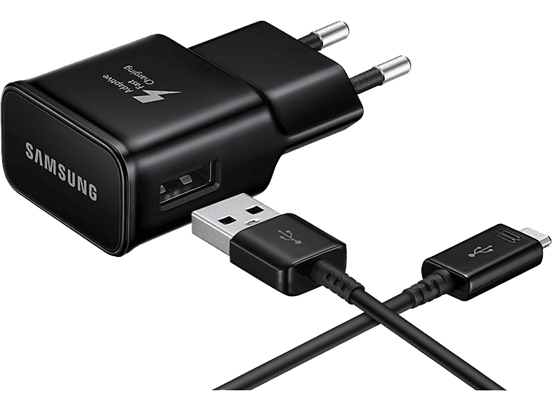 SAMSUNG Wallcharger Fast Charging + USB-C-kabel Zwart kopen? | MediaMarkt