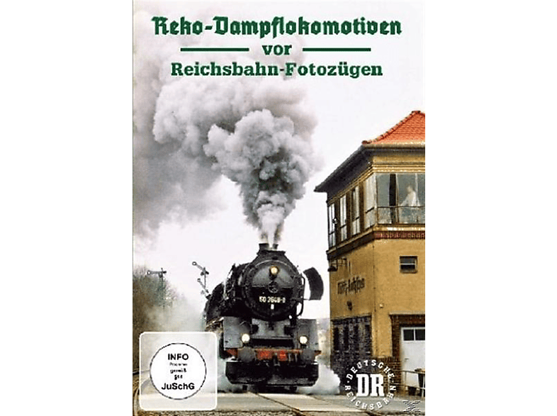 DVD Dampflokomotiven vor Reichsbahn-Fotozügen Reko: