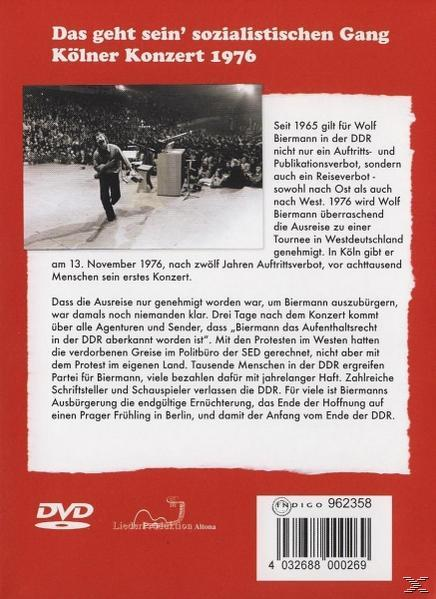 Biermann Wolf - Das Kölner Konzert 13.November 1976  - (DVD)