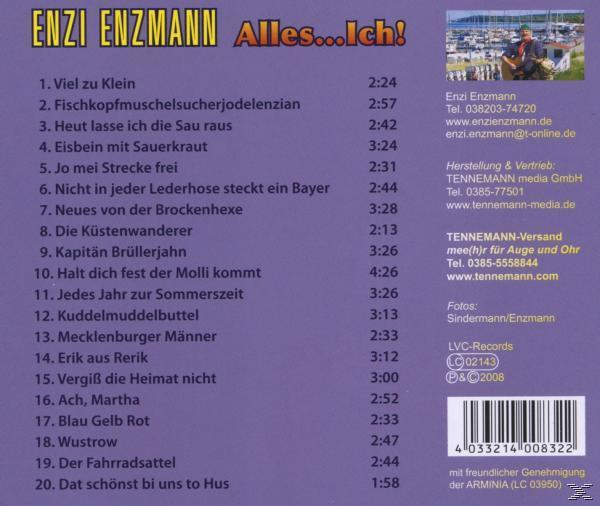 Alles..Ich! (CD) - - Enzmann Enzi