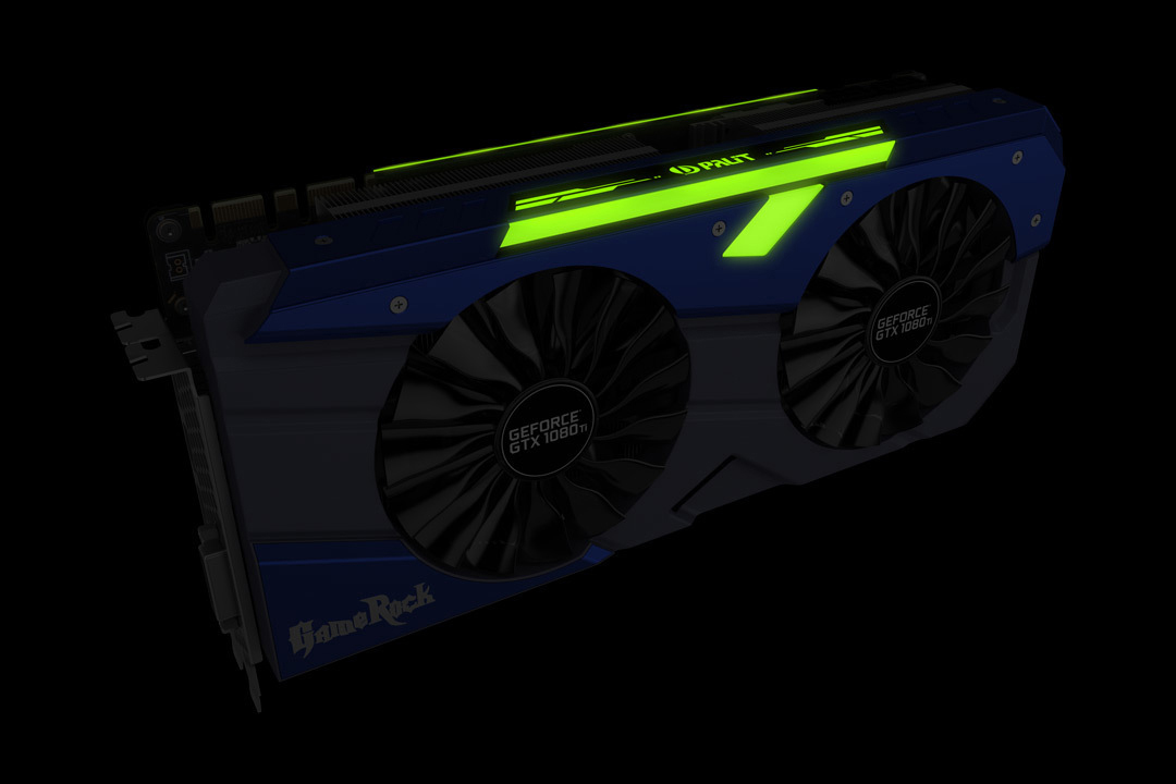 PALIT GeForce® GTX 1080 Ti Gamerock Premium Edition 11GB (NEB108TH15LCG) (NVIDIA, Grafikkarte)