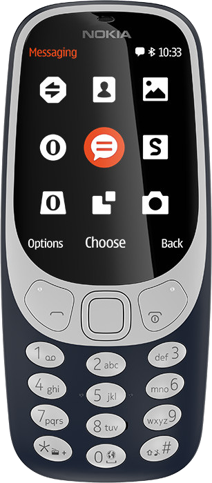 NOKIA Mobiltelefon 3310 (2017), Blau