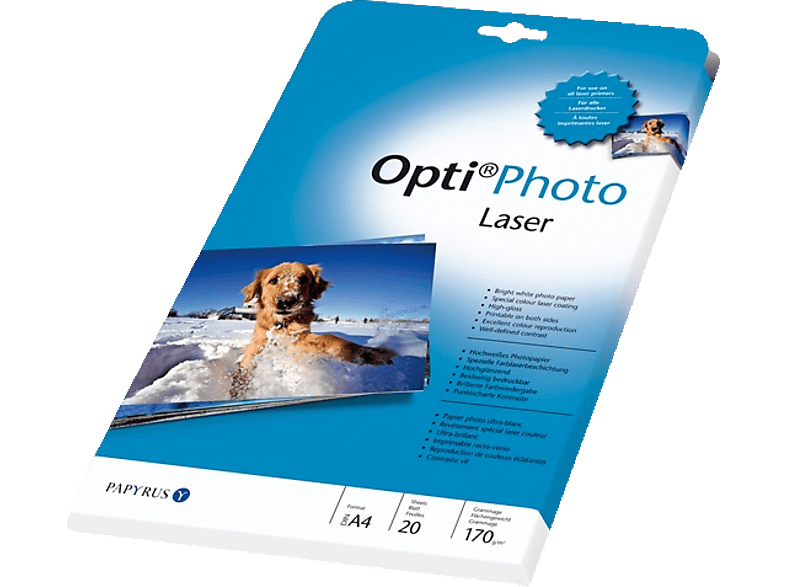 INAPA OptiPhoto Laser Fotopapier A4