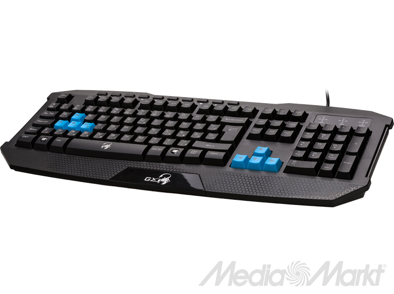 GENIUS GX GAMING Scorpion K215/ Herní drátová klávesnice/ podsvícená/ USB/ černá/ CZ+SK layout | Group s.r.o. i6Shop