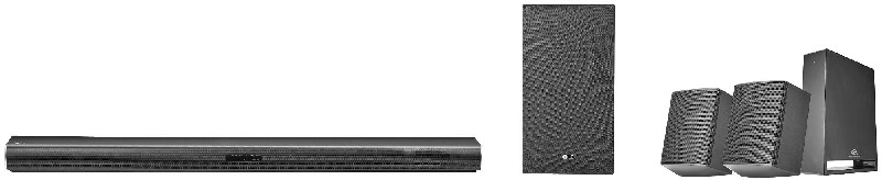 Barra de sonido - LG SJ4R, Potencia 420 W 4.1, Hi-res Audio 96KHz/24Bit, Subwoofer inalámbrico