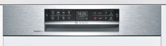 BOSCH SMI68TS06E Home Connect beépíthető mosogatógép