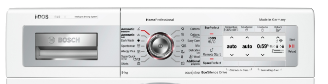 BOSCH WAY328H0EU Home Connect mosógép
