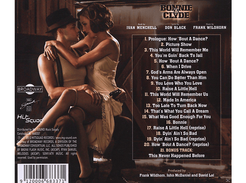 Thumbnail - Original Broadway Cast Recording - Bonnie & Clyde (CD)