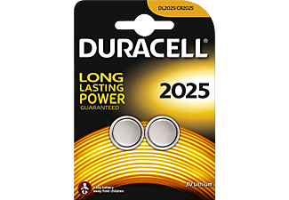 DURACELL CR2025 3 V - Pile bouton (Argent)