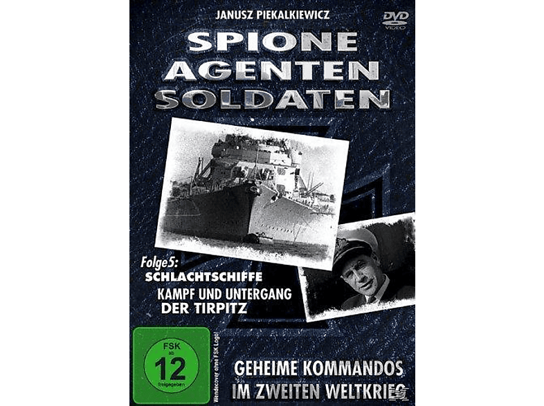 Untergang Kampf Tirpitz DVD der Spione-Agenten-Soldaten und (05) -